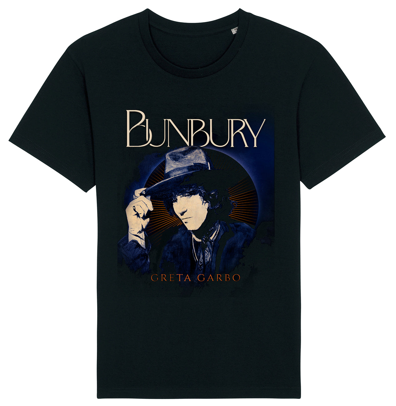Camiseta Bunbury imagen Enrique Greta Garbo